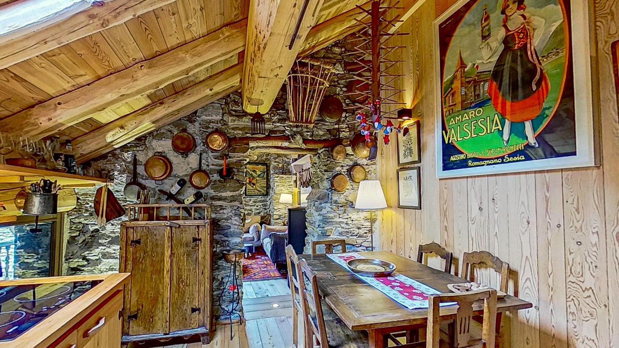 Mollia Ca' Scocc, Antica Casa Di Montagna In Valsesia 빌라 외부 사진